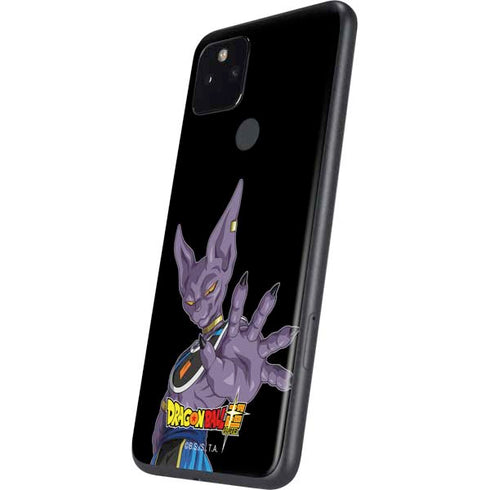 Dragon Ball Super Beerus Portrait Google Pixel 4a 5G Skin